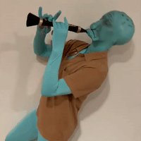 Woman Brings Squidward to Life for Halloween