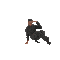 osebo avatar cgi breakdance clone Sticker