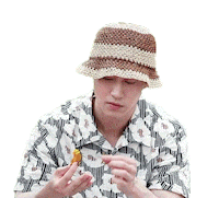Flower Eat Sticker