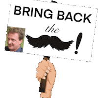 Mustache Sticker