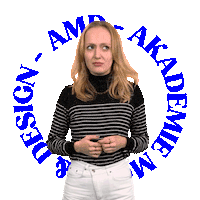 AMDAkademieModeDesign what idk ha tf Sticker