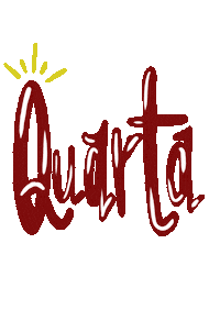 Quarta Sticker by Cabelin/ Amizade