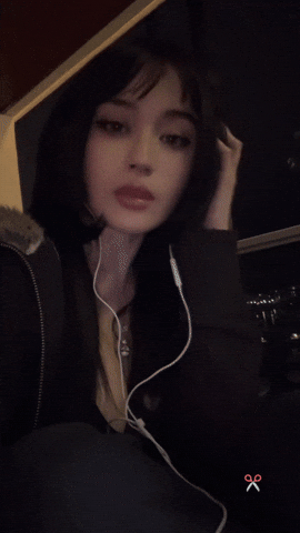 Cute Girl Flirt GIF