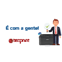 Locacao Impressora Sticker by TecPrint