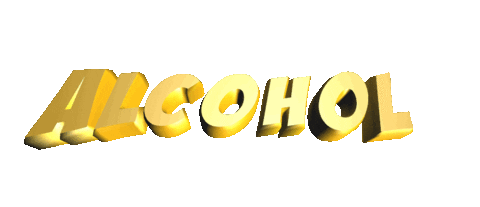 text alcohol Sticker