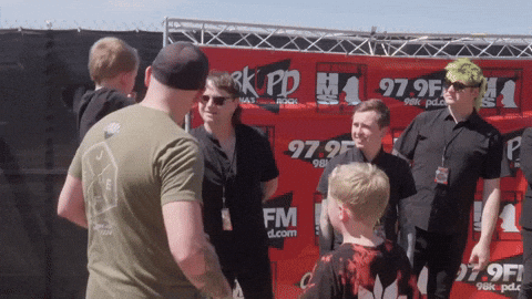 Handshake Meet And Greet GIF by Better Noise Music