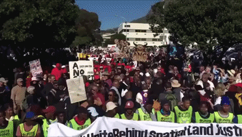 Anti-Zuma Protesters March on National Assembly Ahead of No-Confidence Vote
