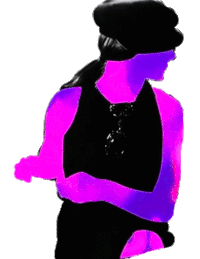 Girl Television Sticker by Gisela Guzmán