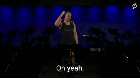 Oh Yeah GIF by Peloton