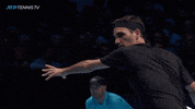 Roger Federer Style GIF by Tennis TV