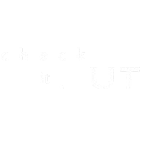 Lettering Check Sticker