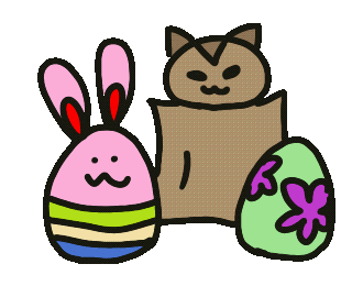 Easter 春 Sticker
