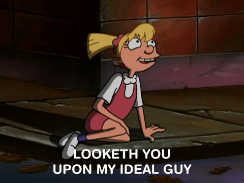 hey arnold nicksplat GIF
