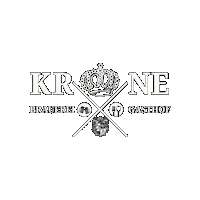 Krone Sticker by Brauerei Loscher