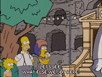 bored homer simpson GIF