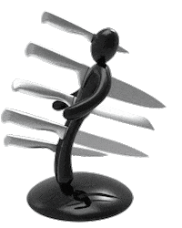 Design Knife Sticker by rafz™