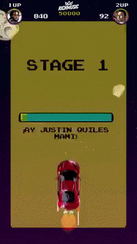 sech animation music video 80s video game GIF