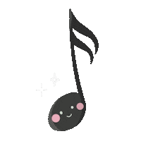 EchoKids music cat animals star Sticker