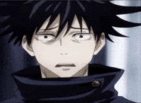 Shocked Jujutsu Kaisen GIF