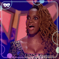 Shock Wow GIF by The Masked Singer UK & The Masked Dancer UK