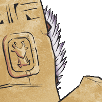 Hide And Seek Nervous Look Sticker by VeeFriends