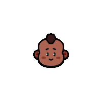 Happy Baby Sticker by Squad Busters