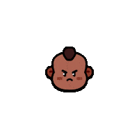 Angry Baby Sticker by Squad Busters