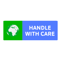 Handle With Care Delivery Sticker by Who Gives A Crap