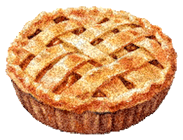 Apple Pie Apples Sticker