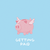 Saving Pay Day GIF by PositivelyPigasus