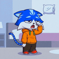 Tired Waking Up GIF by Doge Pound