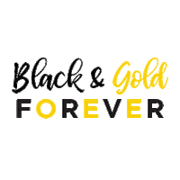 Black Gold Sticker by Hutchison School