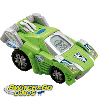 VTechToysUK car green dino transformation Sticker