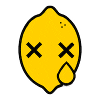 Dashboard Confessional Lemon Sticker by Showdown Management