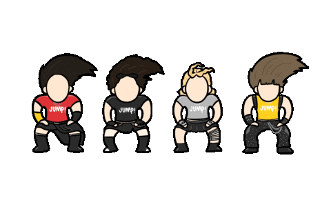 Jump 제니 Sticker