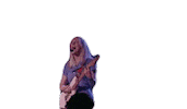 Rock N Roll Sticker by Liza Anne