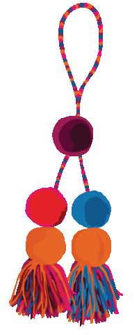 theloome pompom pom pom tassel tassels Sticker