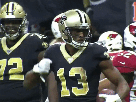Michael Thomas Mike GIF by New Orleans Saints