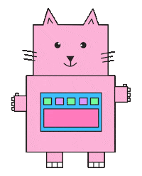 Happy Cat Sticker by doña batata