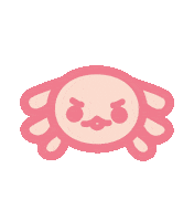 Kitkatei axolotl axolote kitkatei Sticker