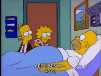 Speaking Season 4 GIF by The Simpsons
