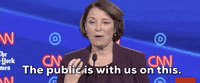 Amy Klobuchar GIF by GIPHY News