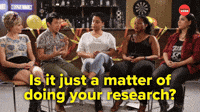 Doing your research?