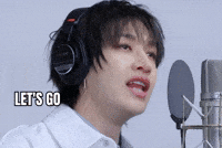 Lets Go Bang Chan GIF