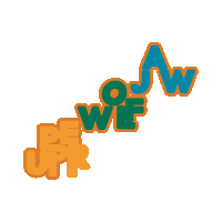 Adirondack Mountains Typography Sticker