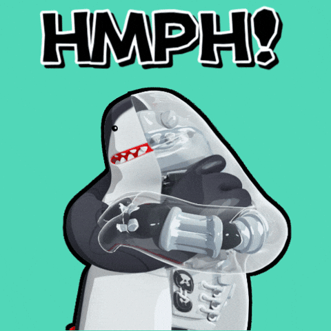 Shark GIF by Party Icons