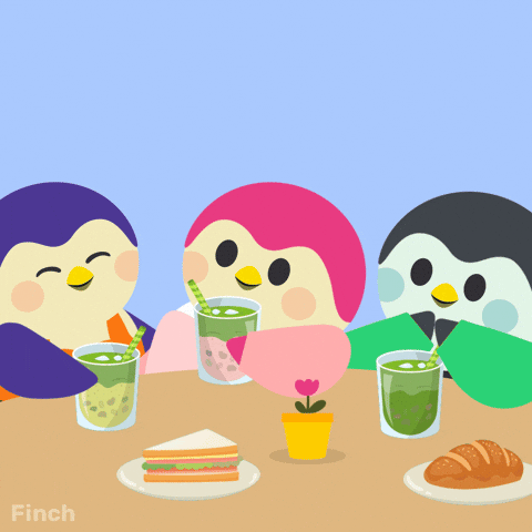 Gathering Catch Up GIF by Finch Care