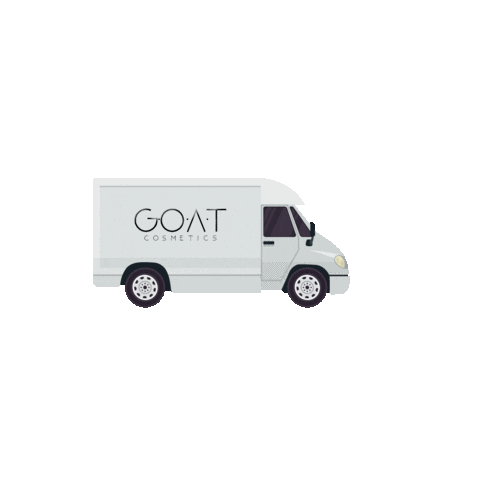 GOATCosmetics delivery goat shipped goatcosmetics Sticker