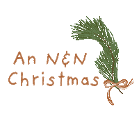 Christmas Happy December Sticker by Nestling and Nook