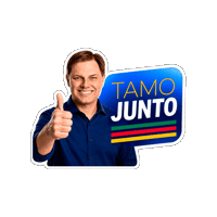 DeputadoLucasRedecker tamo junto estamos juntos 5511 lucas redecker Sticker